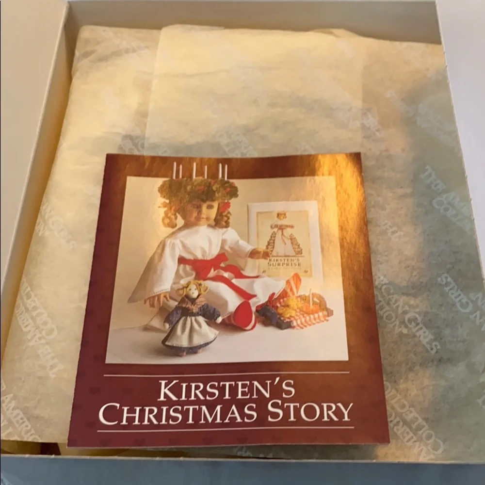 First Edition Pleasant Company AmericanGirl Kirsten Christmas  St. Lucia Wreath - Picture 5 of 8